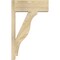 Ekena Millwork Funston Block Rough Sawn Outlooker, Douglas Fir, 8"W x 20"D x 32"H OUT08X20X32FST05RDF - alternate 4